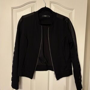 Black Women's Bomber Jacket
